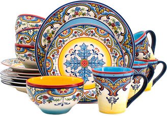 Zanzibar 16Pc Earthenware Dinnerware Set