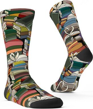 Socks: Book Club - Multicolor Custom Socks, Multicolor