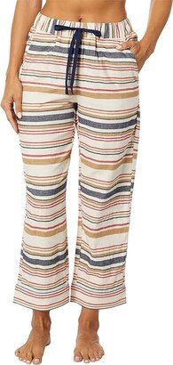 Pajama Bottoms (Ivory Scout Stripe) Women's Pajama