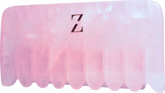 Rose Quartz Hair Comb