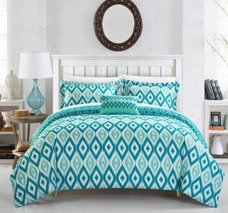 Normani 4 Pc King Duvet Cover Set