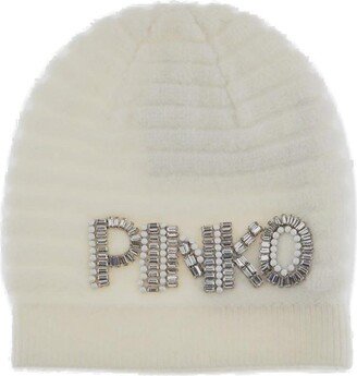 Embellished Knitted Beanie