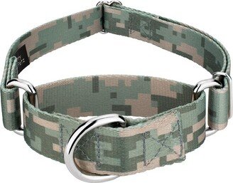 Country Brook Petz Digital Camo Martingale Dog Collar (1 Inch, Medium)