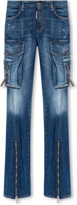 Blue Cargo Jeans