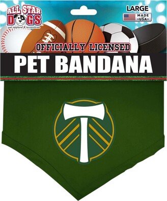 All Star Dogs Green Portland Timbers Pet Bandana