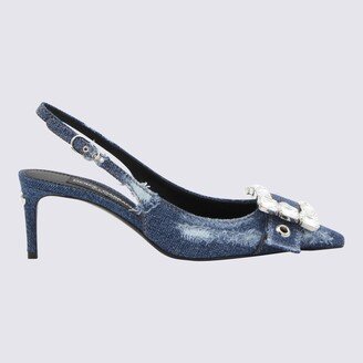 Blue Denim Devotion Slingback