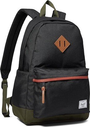 Heritage Backpack (Black/Ivy Green/Chutney) Backpack Bags