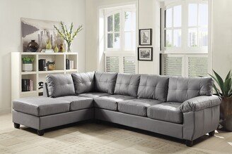 Gallant Faux Leather Sectional Sofa