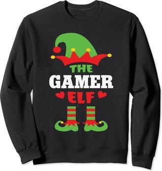 Elf Matching Family Christmas Group Store The Gamer Elf Christmas Matching Group Xmas Pajama Party Sweatshirt