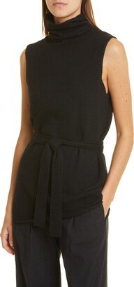 Wool & Cashmere Sleeveless Tunic Sweater