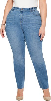 Ankle Straight Leg Jeans