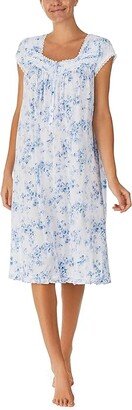 42 Cap Sleeve Waltz Gown (Toile Floral) Women's Pajama