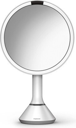 8” Sensor Makeup Mirror with Brightness Control, White