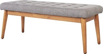Crosley Furniture Landon Upholstered Bench - Acorn