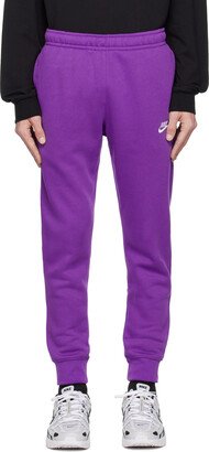 Purple Sportswear Club Sweatpants