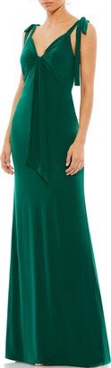 Womens Open Back Maxi Evening Dress