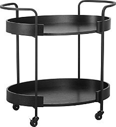 Cyril Black Bar Cart