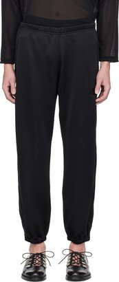 Black Zipped Lounge Pants