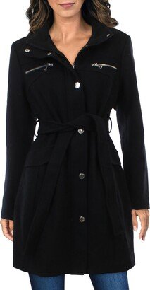 Womens Warm Midi Wool Coat