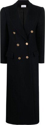 Double-Breasted Wool Coat-AN