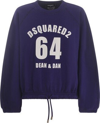 Dean & Dan Crewneck Drawstring Sweatshirt