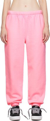 Pink Elasticized Lounge Pants