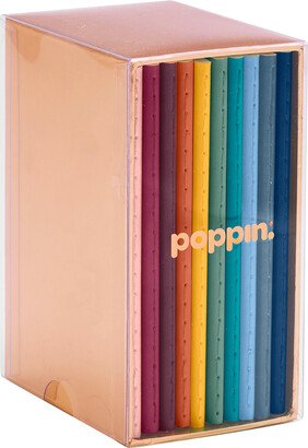 Poppin Mini Medley of Soft Cover Notebooks Modern Rainbow Pkg/10