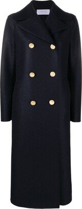 Double-Breasted Wool Coat-DQ