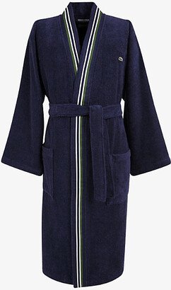 Mens Marine Marine Organic Cotton Bath Robe-AA