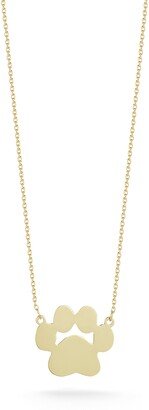 Ember Fine Jewelry 14K Gold Dog Paw Necklace