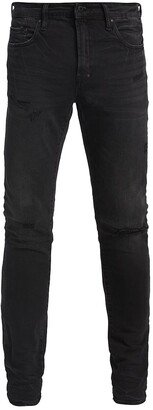 Cayenne Distressed Stretch Super Skinny Jeans