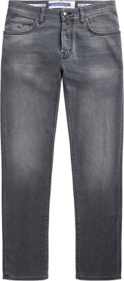 High-Rise Slim Jeans