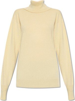 Turtleneck Long-Sleeved Sweater-AC