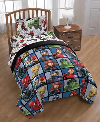 Marvel Avengers Marvel Team Full 5-Pc. Comforter Set