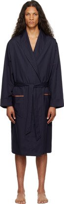 Navy Striped Robe