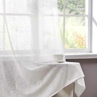 Sheer Knitted Gradient Curtain