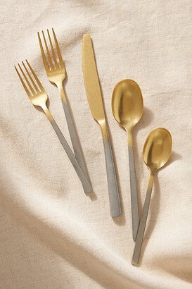 Beacon Two-Tone Flatware 20-Piece Place Setting