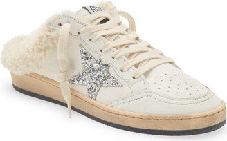 Ball Star Sabot Genuine Shearling Lined Mule Sneaker