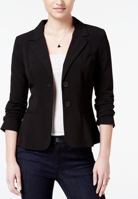 Juniors' Two-Button Blazer