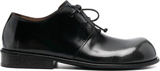 Polished Round-Toe Oxford Shoes