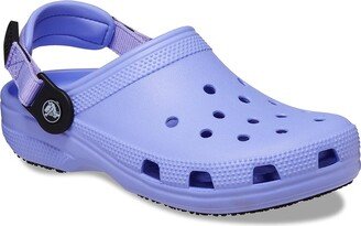 Classic Adjustable Slip Resistant Clog (Digital Violet) Shoes