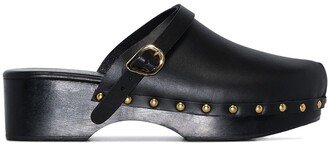 Classic Closed 55mm studded clogs