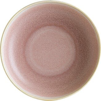 Turgla Home Pink Pott Bowl Porcelain Bowl Pink Round 7.25 X 7.25 X 1.75 22 Oz.