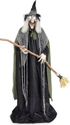 Burton & Burton Burton + Burton Animated Standing Witch With Broom