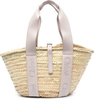 Sense straw beach bag