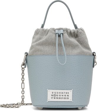 Blue Small 5AC Bucket Bag