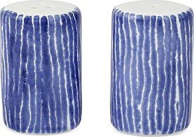 Santorini Striped Salt & Pepper Shakers