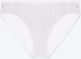 The Feel Free High Rise Brief Underwear - White Sand