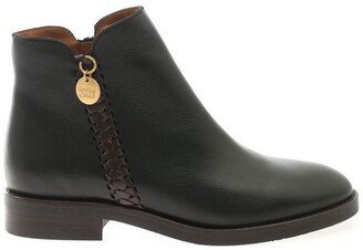 Louise Flat Ankle Boots