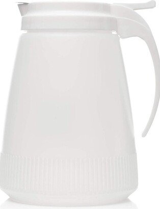 48 Oz. Plastic Syrup Dispenser With Lid - Syrup/Honey